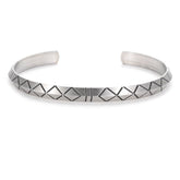 Men’s Copper Silver-Plated Bracelet – Modern Fashion & Masculine Accessory